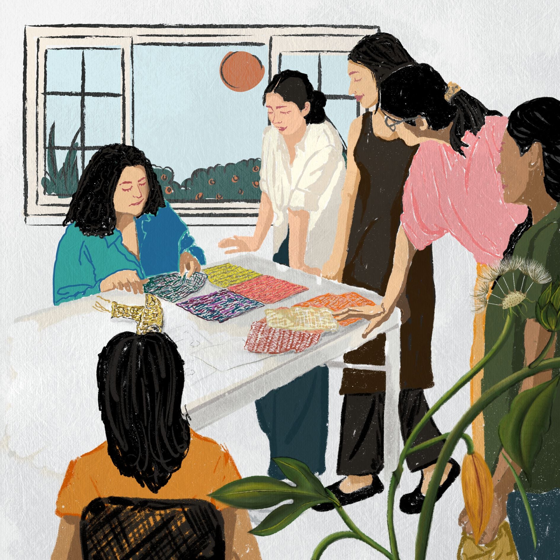 Women Artist at Freedom Tree