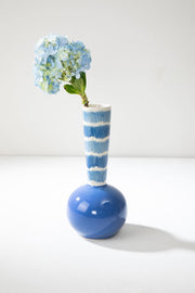 FLOWER VASES Wobble Bobble Ceramic Vase (Blue)