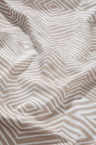 Diamond Beige Printed Upholstery Fabric