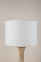 Loose Weave Large Drum Lampshade (Off White)