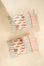 Silver Lining Rust Pillow Cover Set (Set of 2)