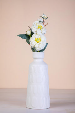 Atah Ceramic Vase (Matt White)