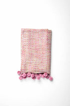 Bedrock Pink Sand Sofa Throw