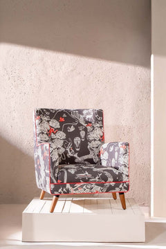 Bluez Teak Wood Armchair