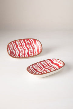 Caivu Ceramic Rectangle Palette (Set Of 2)