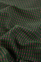 Code Shadow Plum Green Solid Upholstery Fabric