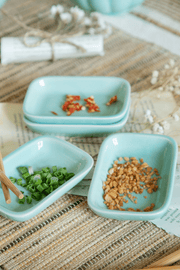 DINING ACCESSORIES Color Pop Mint Rectangle Palette (Set Of 2)
