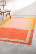 Dawn Door Woven Rug (Peach)
