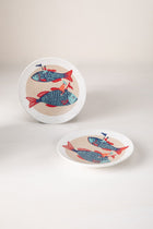 Dreamweaver Ceramic Snack Plate (Set Of 2)