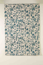Eye In The Sky Printed Rug (Moonlit Blue)