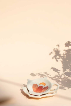 Gypsy Rose Orange Tea Bag Thinggy (Set Of 2)