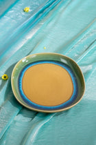 Hibiscus Ceramic Oval Platter