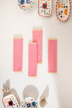 Joyee Pink Dinner Napkin (Set Of 4)