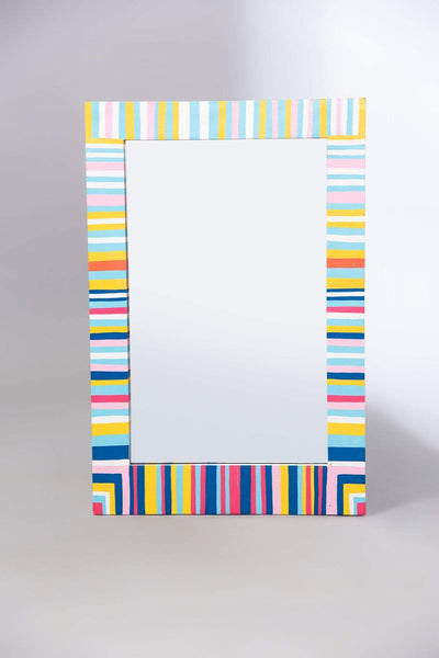 MIRROR Joyee Rectangle Mirror (Multi-Colored)