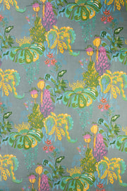 PRINT & PATTERN UPHOLSTERY FABRICS Kachnar Printed Upholstery Fabric (Green Fields )