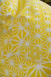 PRINT & PATTERN SHEER FABRICS Kiwach Sheer Fabric And Curtains (Yellow)