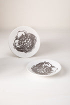 Kuru Ceramic Snack Plate (Set Of 2)