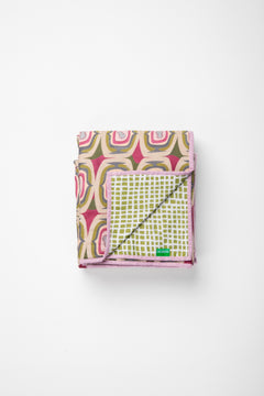 Landfall Ogee Dohar (Cotton Voile And Flannel)