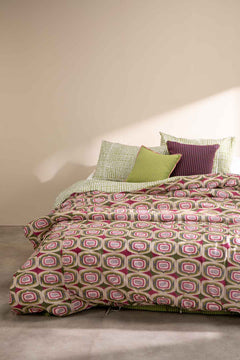 Landfall Ogee Mineral Green Duvet Cover