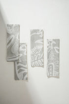 Madellion Tree Taupe Dinner Napkin (Set Of 4)