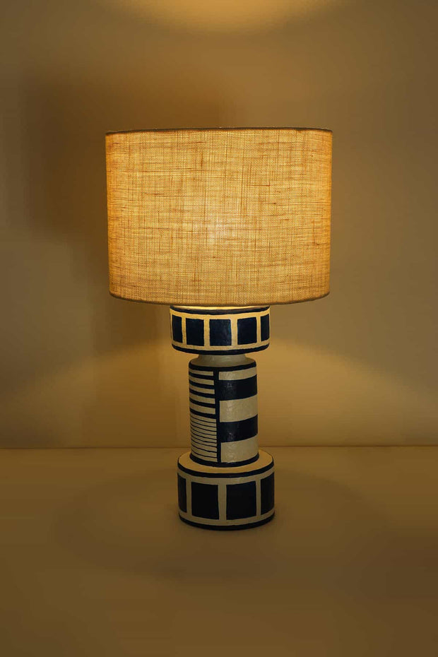 TABLE LAMPS Maroc Indigo Blue Table Lamp