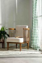 Nara Teak Wood Accent Chair