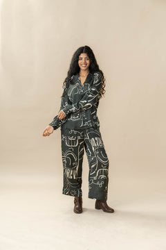 Nu Primitive Boxy Pants (Nightfall Neutral)