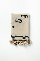 Nu Primitive Off White Sofa Throw