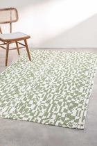 Palmyrah Printed Rug (Sage Green)
