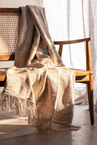 Papyrus Tan Sofa Throw