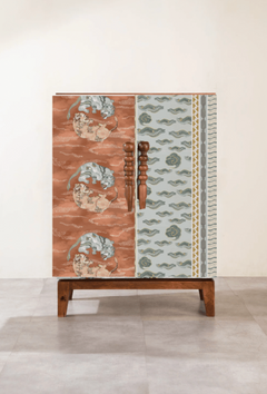Pod Upholstered Cabinet