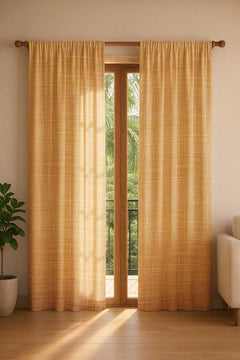 Raffia Lime Zest Woven Heavy Fabric And Curtains