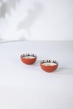 Sabar Ceramic Katori (Set Of 2)