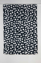 Senhur Leaf Printed Rug (Charcoal)