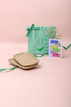 Studio Naturals Herb Green Rectangle Palette (Set Of 2)