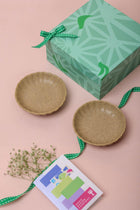 Studio Naturals Herb Green Trinket Dish (Set Of 2)