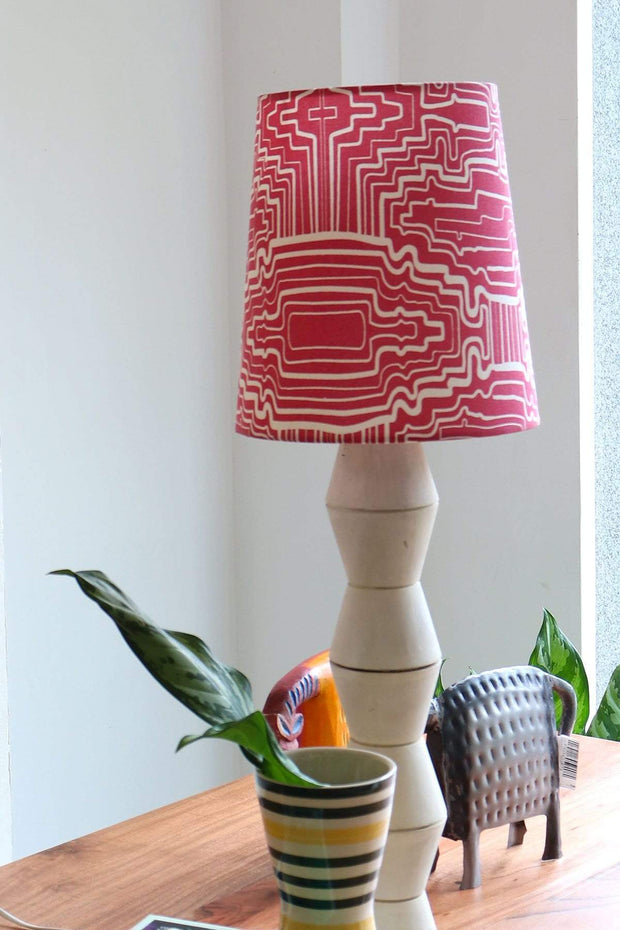 LAMPSHADES Taram Small Taper Lampshade (Pink)