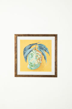 The Mango Muse Wall Art (Yellow)
