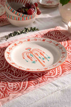 Toddy Palm Ceramic Dinner Plate