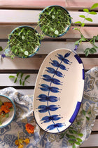 Wonderland Ceramic Oval Platter