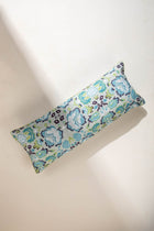 Gypsy Rose Misty Blue Cushion Cover (36 X 90 Cm)