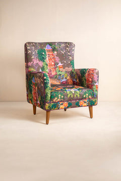 Kabo Teak Wood Armchair
