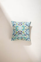 Gypsy Rose Misty Blue Cushion Cover (46 X 46 Cm)