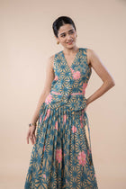 Kiwach Waistcoat (Goldenrod Blue)