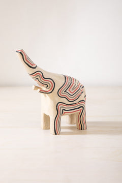 Nomad Trumpeter Mango Wood Figurine