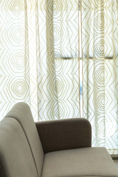 Sej Light Taupe Sheer Fabric Swatch