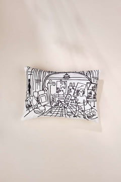 Artist Studio Cushion Cover (36 X 50 Cm)