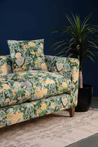 Para Para Printed Upholstery Fabric (Emerald Green)