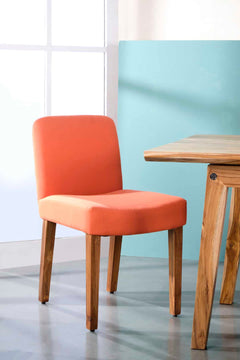 Malabar Upholstered Teak Wood Chair