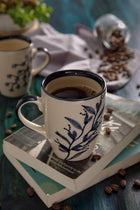Wonderland Blue Coffee Mug (Set Of 2)